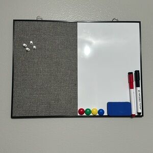 Dry Erase and Cork Board